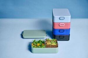 Rosti Lunchbox Take A Break Large A, Plastik, Nordic Pembe, 25,5 x 17 x 6,5 cm
