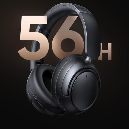 HP-1420 T02 Series Anc Bluetooth Kulak Üstü Kulaklık Siyah