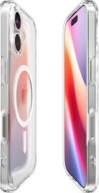 Crystal Sert Mika Magsafe Özellikli Şeffaf Premium Kılıf, iPhone 17 ile Uyumlu