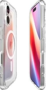 Crystal Sert Mika Magsafe Özellikli Şeffaf Premium Kılıf, iPhone 17 ile Uyumlu