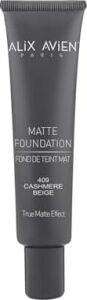 Uzun Süre Kalıcı Doğal Mat Bitişli E Vitamini Içeren Mat Fondöten - Foundation 409 Cashmere
