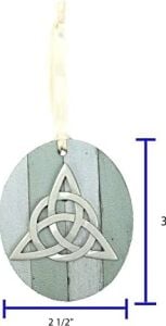 Abbey & Ca Hediye Trinity Düğüm Mdf Süsleme Krem Kurdele Hediye Kutulu