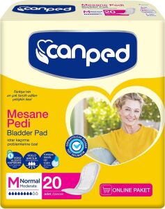 Canped Mesane Pedi Normal 20 Adet