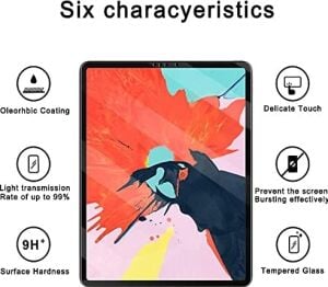 Galaxy Tab A9 Için Temperli Cam 1 Adet Ekran Koruyucu Film Guard Galaxy Tab A9 ile Uyumlu Cam
