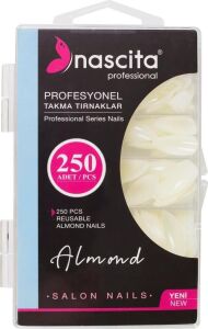 250&APOS;LI Kutulu Almond Takma Tırnak - 172