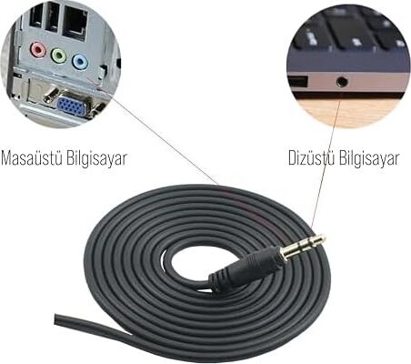 3,5mm Aux Girişli Pc Tablet Mikrofonu (Mc-7)