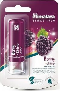 Himalaya Since 1930 Parlatıcı Dudak Bakım Kremi, Böğürtlen, NEMLENDIRICI,%100 Doğal Renk, Silikon Içermez, 4,5 gr