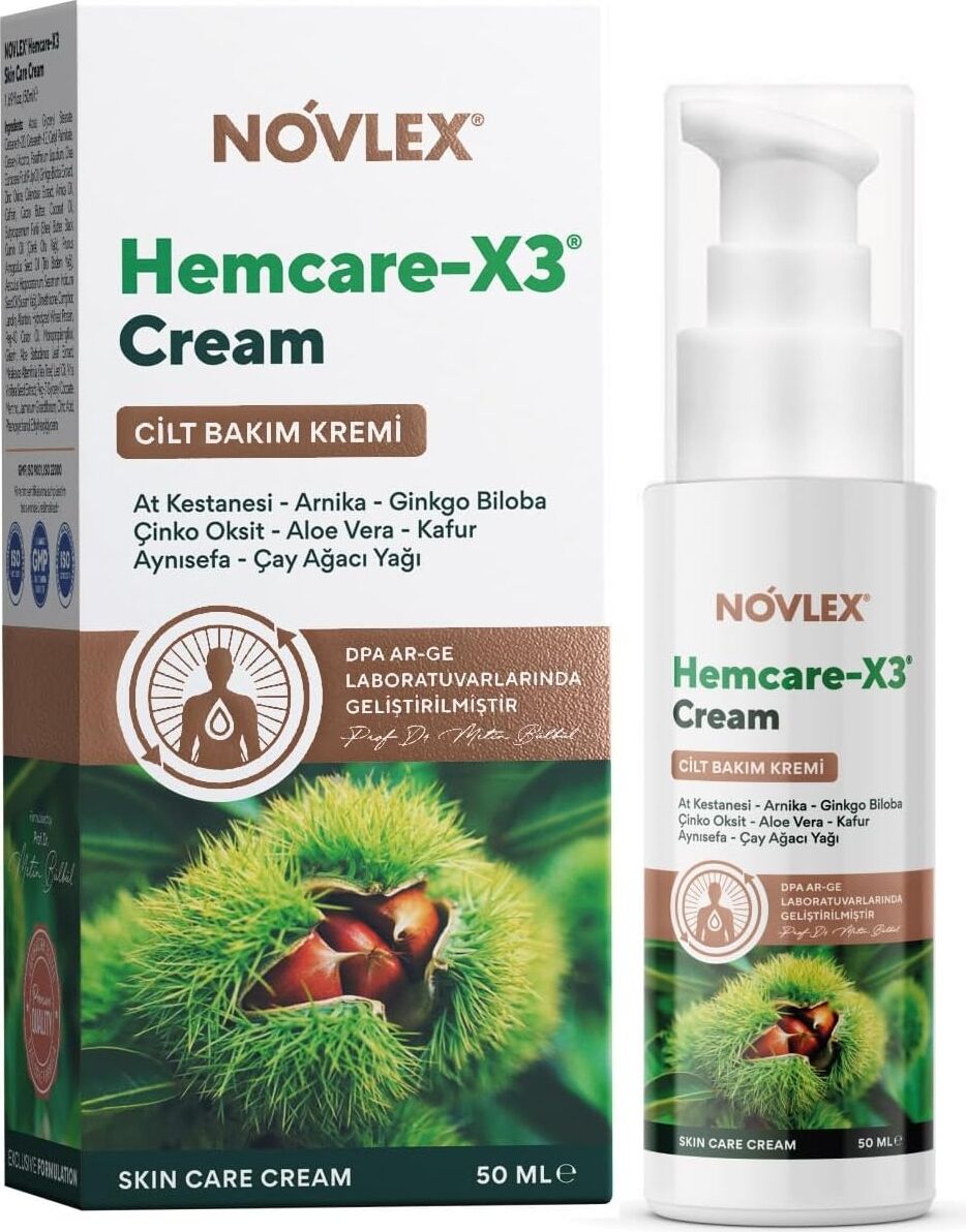 Novlex Hemcare -X3 - Cilt Bakım Kremi 50ML
