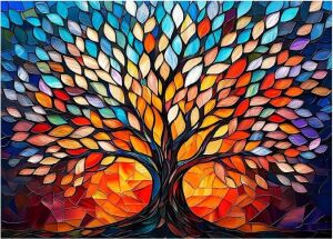 1000 Parça - Tree Of Lıfe (Yaşam Ağacı)