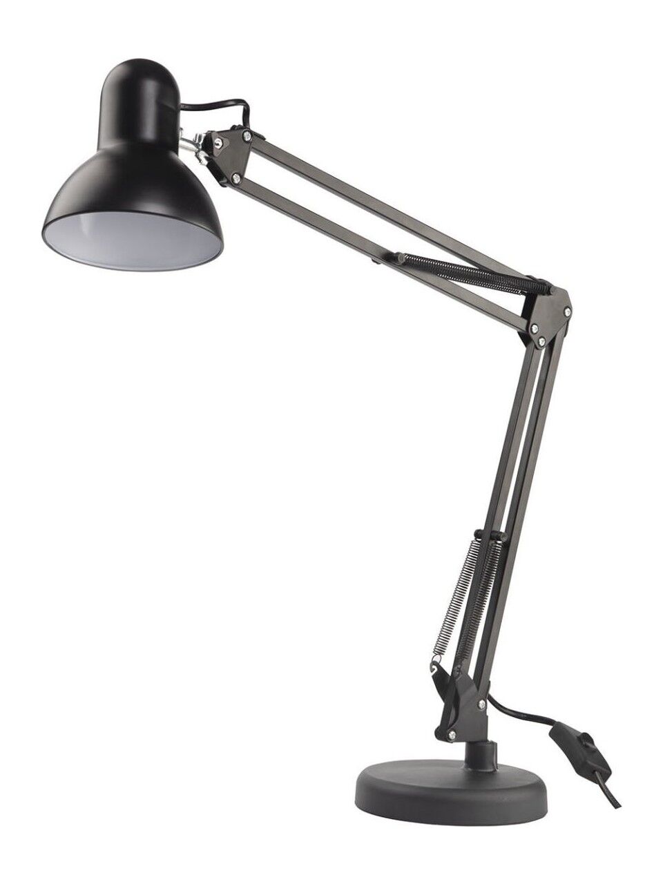 Noas Münih E27 Duylu Masa Lambası Siyah Renk YL86-1211