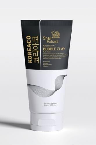 Salyangoz Özlü Mucize Bubble Clay Yüz Maskesi | Ultra Yumuşak Nemli Parlak Köpüren Yüz Maskesi 100ML
