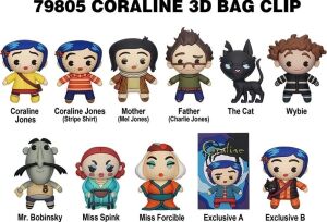 Coraline Klipsli Figür Seri 1