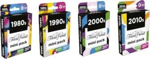 Hasbro Gaming Trivial Pursuit Mini Paketler Çoklu Paket, Yetişkinler ve Gençler Için Eğlenceli Trivia Soruları 16+, Içerir 4 Yıllar Içeren 4 Oyun