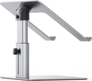 MacBook Metal Ayarlanabilir Dizüstü Bilgisayar Standı, Maks. 10 kg Ağırlık ve 208 mm Yükseklik, Gümüş (LUJS000012)