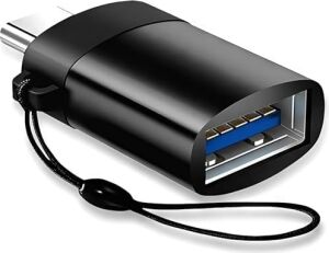 Lightning & Type-C USB Dönüştürücü – Yüksek Hızlı Veri Aktarımı, Telefon Için Lightning To USB Dönüştürücü, Klavye, Mouse, Kart Okuyucu ve Oyun Kumandası ile Uyumlu, Ha-06, Evınto (Type-C)