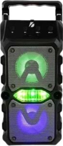 Taşınabilir Kablosuz Bluetooth Hoparlör Uzun Pil Ömrü LED Işıklı