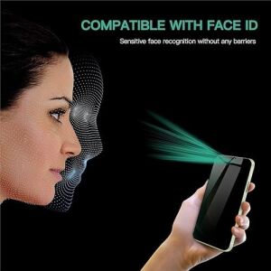Vivo Y11S - Y20 - Y20S Privacy (Hayalet) Ekran Koruyucu – 2 Adet - 9h Temperli Cam, Yan Görünme Engelleyici, Tam Kaplama