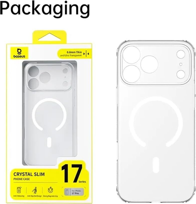 Crystal Slim Mny IP17PRO Klf-Şff