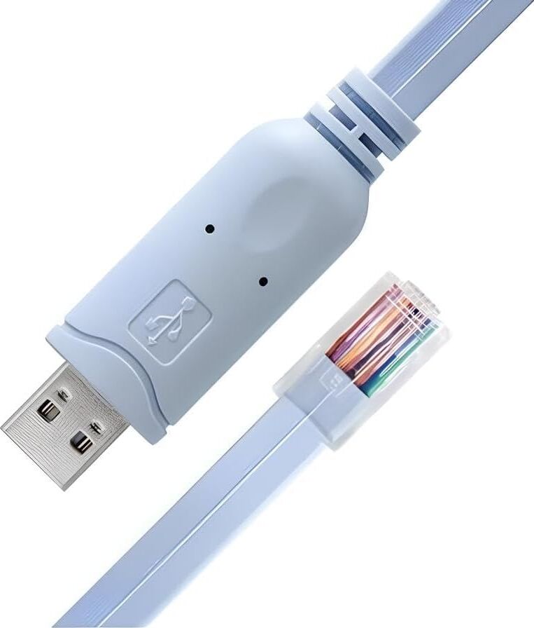 A-5238A USB Cisco Konsol Consol RJ45 CH340 Kablosu - 1.8 M