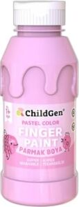 Süper Yıkanabilir Parmak Boya 350ML - Pembe