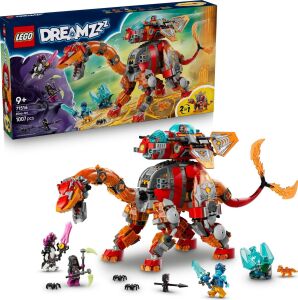 Dinozor Jet 71514 – 9 Yaş ve Üzeri Çocuklar Için Logan, Cooper, Kabus Imparatoru ve Arika Minifigürleri Içeren 2 Inşa Seçenekli Yaratıcı Oyuncak Yapım Seti, Hediye Fikri (1007 Parça)