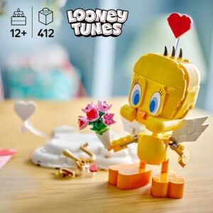 Sevgili Kuş Tweety 40824-12 Yaş ve Üzeri Için Sergileme Modeli Yapım Seti, Doğum Günü Hediyesi (412 Parça)