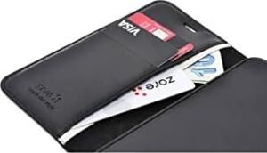 Galaxy A02 ile Uyumlu Deri Deluxe Kapaklı Cüzdanlı Kılıf - Siyah (Siyah)