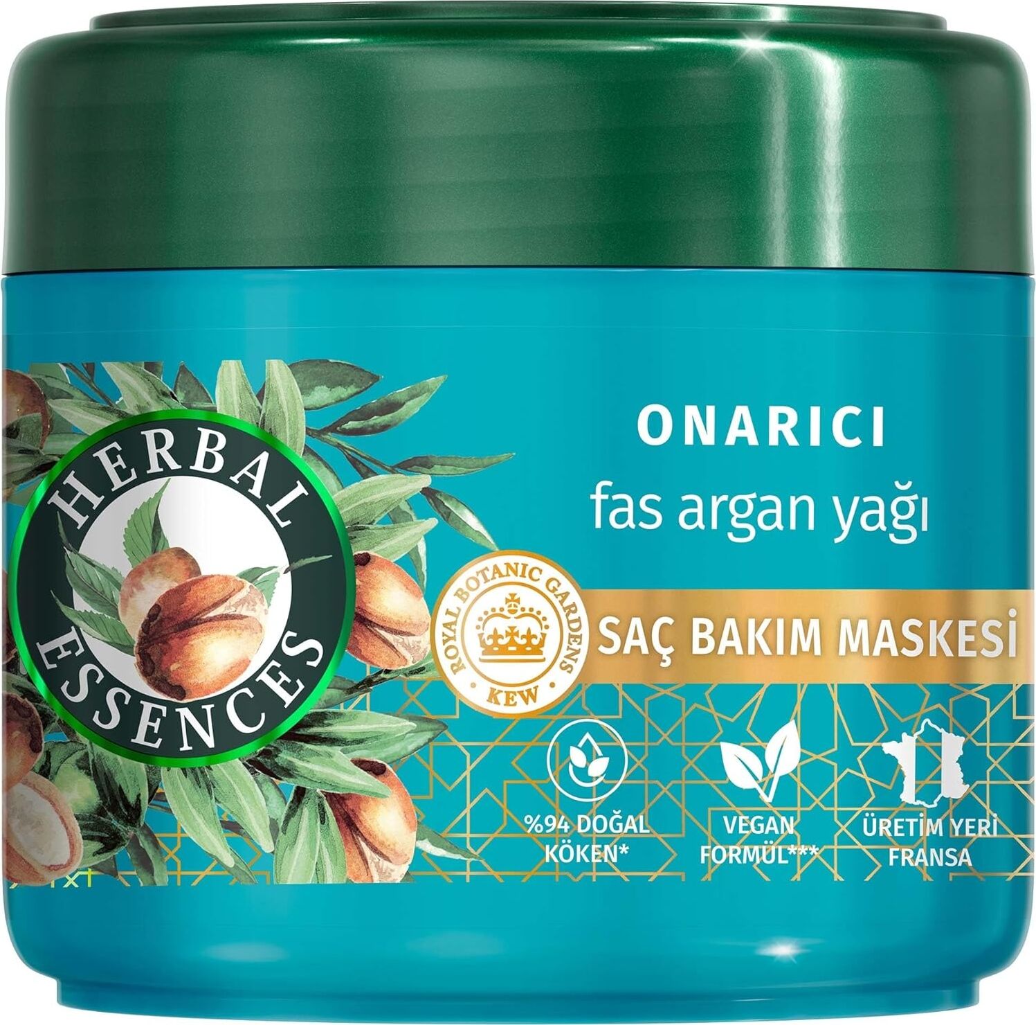Herbal Essences Onarıcı Argan Yağı Saç Bakım Maskesi 300ML
