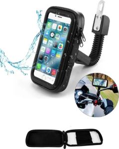Su Geçirmez Motosiklet Scooter Telefon Standı Dokunmatik Ekranlı Bisiklet Tutucu