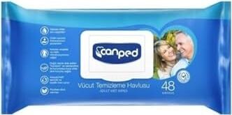 Canped Vücut Temizleme Havlusu 48 Yaprak