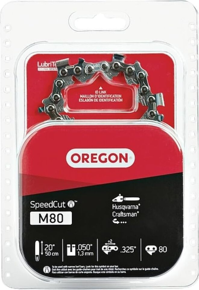 Oregon M80 Speedcut 50 cm Motorlu Testere Zinciri, Husqvarna, Craftsman Için Uygundur