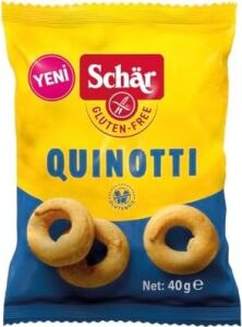 Schar Quinotti 40 Gram Kinoalı Halka Kraker
