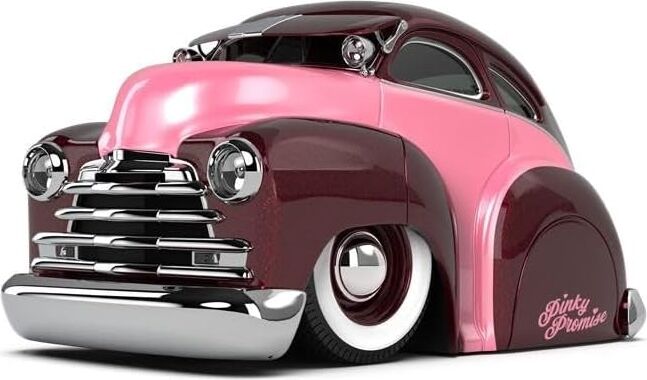 Entertaintment Cartuned S2 1947 Chevy Fleetline - Pembe Lowrider Araba