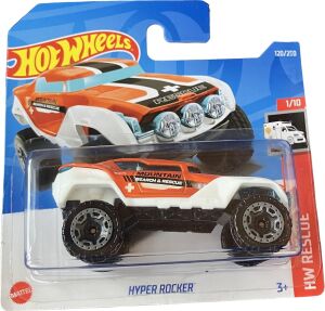 - Hyper Rocker - Hw Rescue 1/10 - HCX26 - Short Card - Mountain Search & Rescue - Mattel 2022 - 1:64
