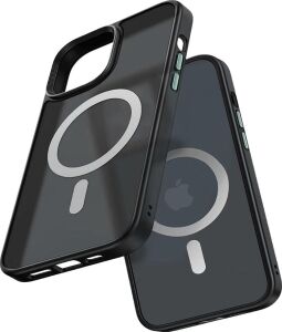 PC-2678 iPhone 13 Pro Siyah-Mat Magsafe Kılıf
