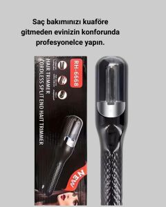 Kablosuz Şarjlı Saç Düzeltici Makine RH-6668 Ev Tipi Bakım Cihazı Yeni Nesil