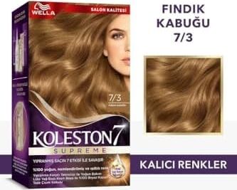 Kit 7-3 Fındık Kabuğu Saç Boyası