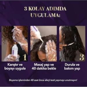 Kit 7-3 Fındık Kabuğu Saç Boyası