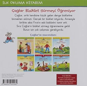 Çağlar Bisiklet Sürmeyi Öğreniyor: Ilk Okuma Kitabım