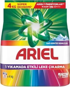 Dağ Esintisi Renklilere Özel 4 kg Hızlı Çözünme Toz Çamaşır Deterjanı