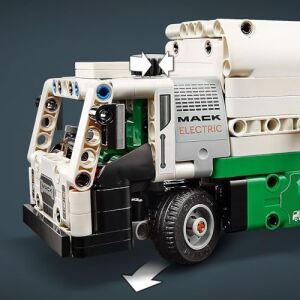 Mack Lr Electric Çöp Kamyonu 42167-8 Yaş ve Üzeri Çocuklar Için Geri Dönüşüm Temalı Koleksiyonluk Yaratıcı Oyuncak Model Yapım Seti, Doğum Günü Hediyesi Fikri (503 Parça)