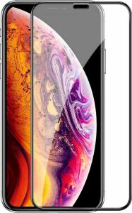 Apple iPhone 13/13 Pro Için Ekranı Tam Kaplayan Cam Ekran Koruyucu Kırılmaz Cam Full Cover Tam Koruma