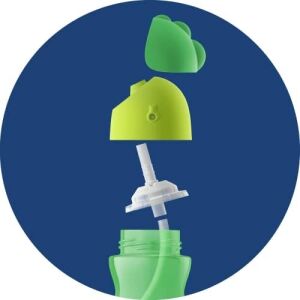 Pipetli Bardak, 12 Ay+, 300 Ml, Desenli, Damlatmaz, Kolay Tutuş, Bulaşık Makinesinde Yıkanabilir, Bpa Içermez, Pembe, SCF798/02