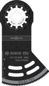 1x Pro Ayz 53 Bpb Dual-Tec Bıçak (Alçıpan Panel, Çivili Ahşap, Genişlik 53 Mm, Professional Aksesuar Çok Fonksiyonlu Makine)