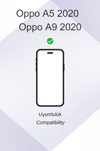 For Oppo A5 2020 - Oppo A9 2020 ile Uyumlu Darbe Emici Esnek Silikon Siyah Lansman Cep Telefonu Kılıf (Oppo A5 2020 - Oppo A9 2020)
