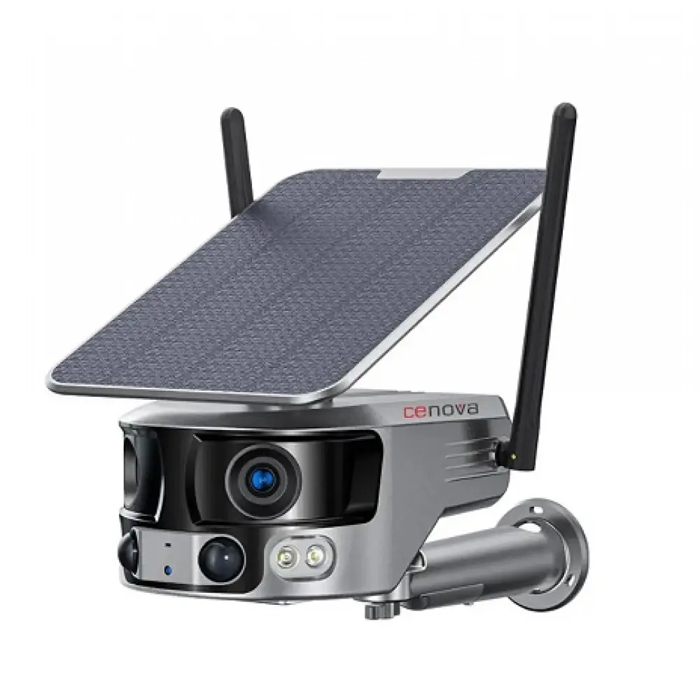 Cenova CN-203G-4K 4K/8MP 4G Panoramik Solar Enerjili Bataryalı Kamera