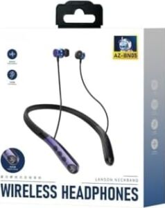AZ-BN05 Boyun Askılı Bluetooth Kulaklık (400MAH, 60 Saat Bekleme)