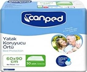 Canped 60X90 cm 30LU Yatak Koruyucu Örtü