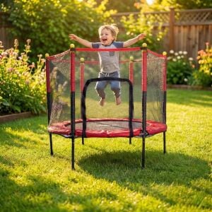 Fileli 140 cm Büyük Boy Trambolin