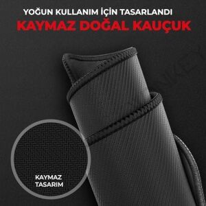 Wonkey Pro - Dikişli Mouse Pad Gaming, Oyuncu Gamer Mousepad, Ofis Tipi Mouse Ped, Orta Boy Fare Altlığı, Gaming Mouse Pad (32X24 cm - M)